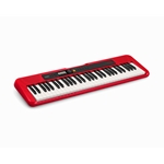 Casio Casiotone Digital Keyboard, 61 Keys - Red