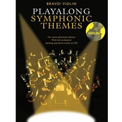 Play-Along Violin - Symphonic Themes, book & CD