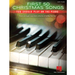 First 50 Christmas Songs - Easy Piano