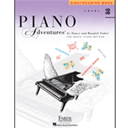 Piano Adventures Level 3B Sightreading Book