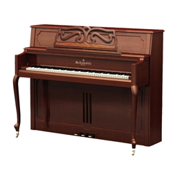 Knabe Upright Piano WV243F, Cherry