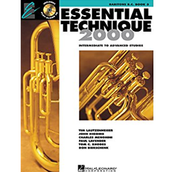 Essential Technique 2000 Baritone B.C. Book 3 with CD