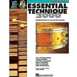 Essential Technique 2000 Percussion Book 3 with CD